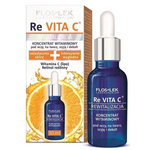 Floslek - Tinh Chất Floslek Re Vita C Rewitalizacja Koncentrat Witaminowy Hỗ Trợ Làm Sáng Và Trẻ Hóa Da 30ml - Vua Hàng Hiệu