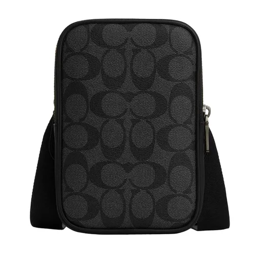 Túi Đeo Chéo Coach Aden Crossbody In Signature Canvas CO912 Màu Đen - Túi xách - Vua Hàng Hiệu