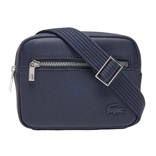 Túi Đeo Chéo Nam Lacoste Classic Bag NH4588HC 021 Màu Xanh Navy - Túi xách - Vua Hàng Hiệu