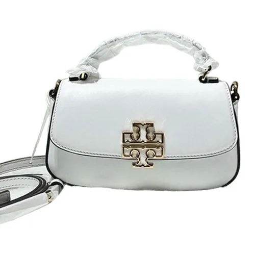 Tory Burch Nữ Trắng - Túi Đeo Chéo Nữ Tory Burch Britten Mini Top Handle Màu Trắng - Vua Hàng Hiệu