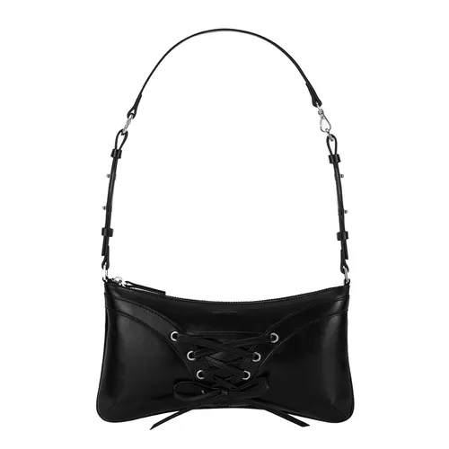 Túi Đeo Vai Nữ Find Kapoor Ribbon Tie Shoulder Bag Black Màu Đen - Túi xách - Vua Hàng Hiệu