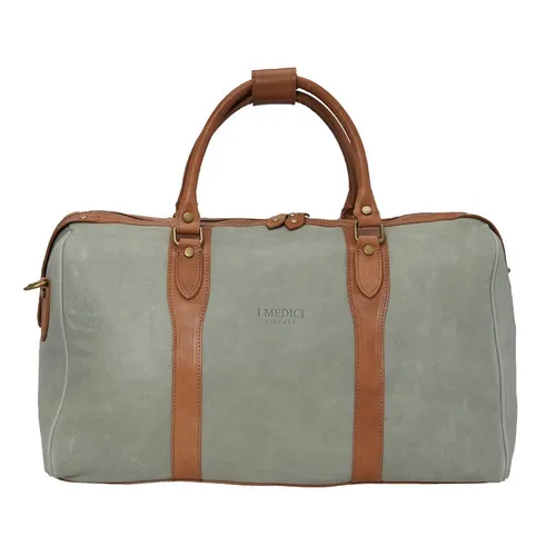 Túi Du Lịch Medici Of Florence 9277 DL - Sage Green-Rust Màu Nâu Phối Xanh