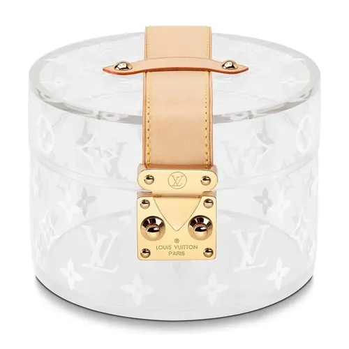 Túi xách Nữ Túi đựng đồ - Túi Hộp Nữ Louis Vuitton LV GI0203 Box Scott Màu Trong Suốt - Vua Hàng Hiệu