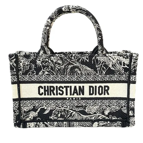 Túi xách Dior Túi tote - Túi Tote Nữ Dior Mini Book With Strap Màu Xanh Đen - Vua Hàng Hiệu
