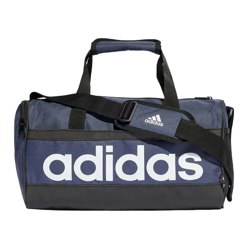 Túi xách Túi trống - Túi Trống Adidas Linear Essentials Siêu Nhỏ HR5346 Màu Xanh Đen - Vua Hàng Hiệu