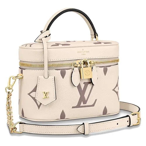 Túi Xách Nữ Louis Vuitton LV Vanity PM Màu Trắng Kem