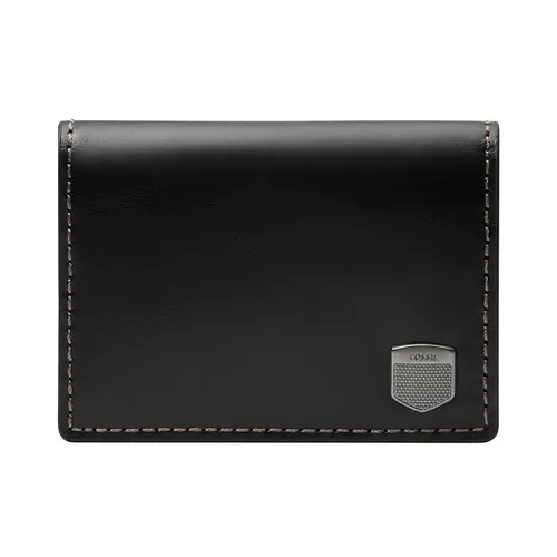 Túi xách - Ví Da Nam Fossil Hayes Card Case Bifold ML4646001 Màu Đen - Vua Hàng Hiệu