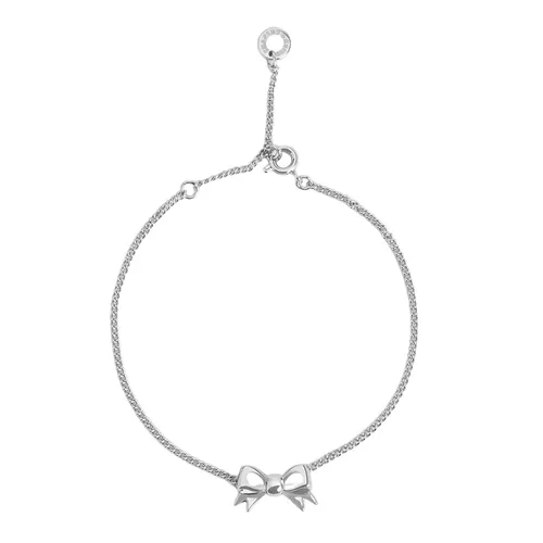 Vòng Đeo Tay Nữ Charles & Keith CNK Paige Ribbon Bracelet - Silver CK5-12120403 Màu Bạc