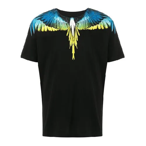 Marcelo Burlon - Áo Phông Nam Marcelo Burlon Wing 11015 Tshirt Màu Đen Size XXS - Vua Hàng Hiệu