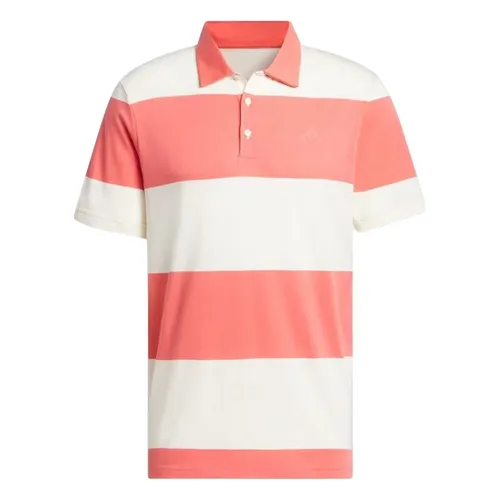 Áo Polo Nam Adidas Rugby Striped Shirt Colorblock IU4357 Màu Trắng Cam Size XL
