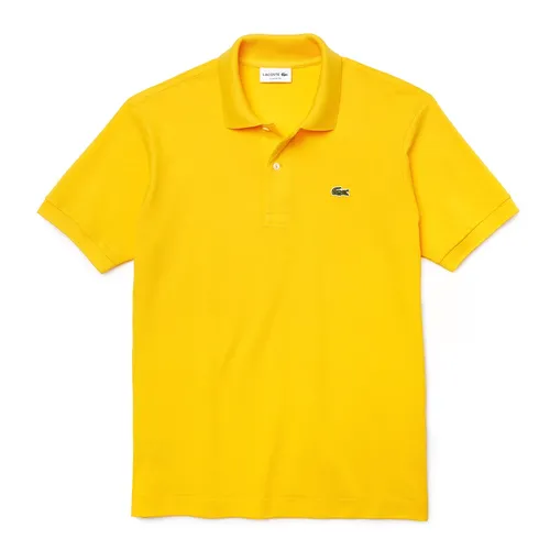 Thời trang - Áo Polo Nam Lacoste Classic Fit Polo Shirt L1212 US3 Màu Vàng Đậm Size 4 - Vua Hàng Hiệu