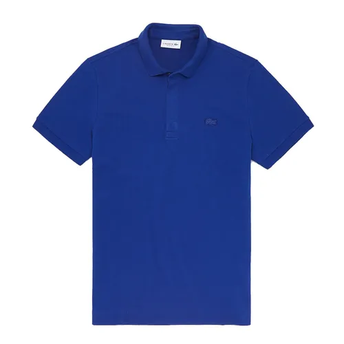 Thời trang - Áo Polo Nam Lacoste Men's Paris Regular Fit Stretch Piqué Shirt PH5522 BDM Màu Xanh Dương Size 3 - Vua Hàng Hiệu