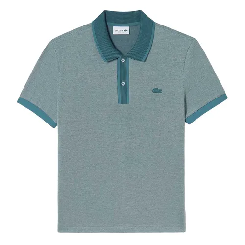 Thời trang Lacoste Nam Xanh mòng két - Áo Polo Nam Lacoste Regular Fit PH0804 IT9 Màu Xanh Mòng Két Size 3 - Vua Hàng Hiệu