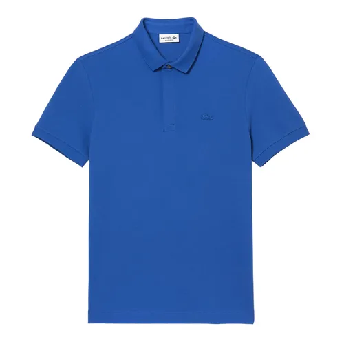 Thời trang Xanh Blue Áo Polo Cotton - Áo Polo Nam Lacoste Regular Fit Stretch Cotton Piqué PH5522 KXB Màu Xanh Blue Size 2 - Vua Hàng Hiệu