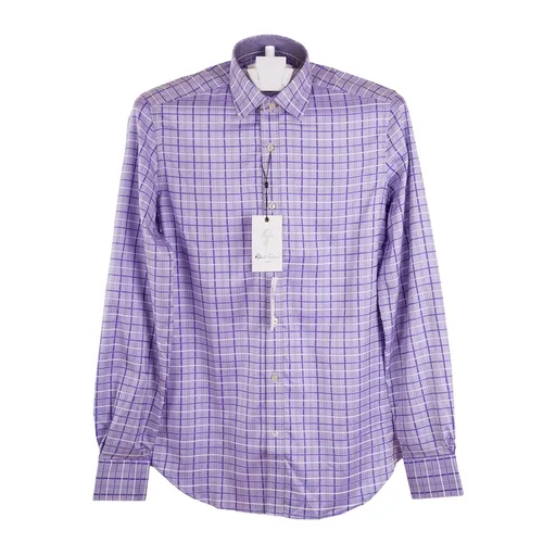 Thời trang Tím Áo sơ mi - Áo Sơ Mi Nam Robert Graham Shirt Jared RGD1002R Màu Tím Size 14.5 - Vua Hàng Hiệu