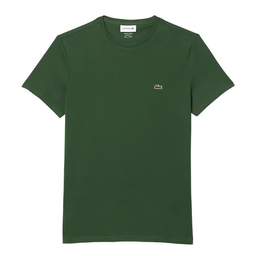 Thời trang - Áo Thun Nam Lacoste Men's Crew Neck Pima Cotton Jersey T-Shirt TH6709 132 Màu Xanh Lá Size 2 - Vua Hàng Hiệu
