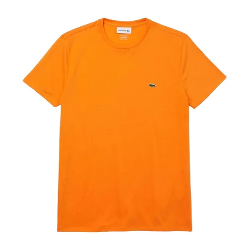 Thời trang - Áo Thun Nam Lacoste Men's Crew Neck Pima Cotton Jersey T-Shirt TH6709 DRA Màu Cam Size 2 - Vua Hàng Hiệu