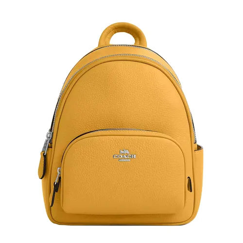 Túi xách Coach Balo - Balo Nữ Coach Mini Court Backpack CR284 Màu Vàng - Vua Hàng Hiệu