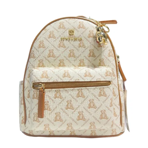 Balo Nữ TTWN BEAR TN3375 Màu Trắng/Nâu Size M