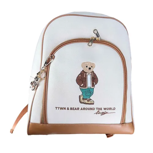 Balo Nữ TTWN BEAR TN3706-TN3708 Màu Be