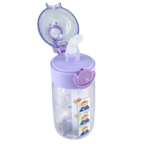 Bình Nước TTWN BEAR BZ2007 6933875915831 Màu Tím 540ml