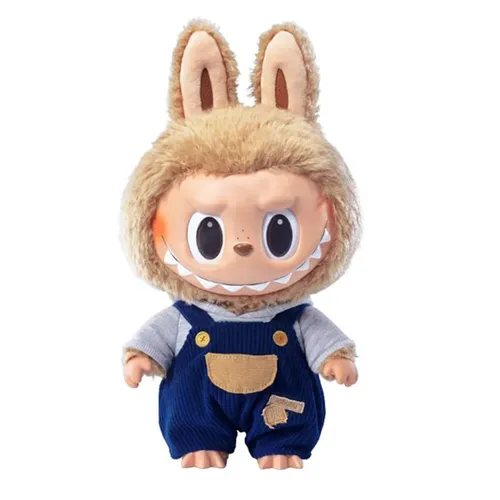 Đồ chơi mô hình - Búp Bê Pop Mart Labubu Time To Chill Vinyl Plush Màu Xanh - Vua Hàng Hiệu