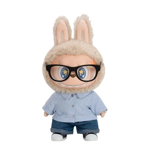 Đồ chơi mô hình - Búp Bê Pop Mart The Monsters Flip With Me Vinyl Plush Doll Màu Xanh Navy - Vua Hàng Hiệu