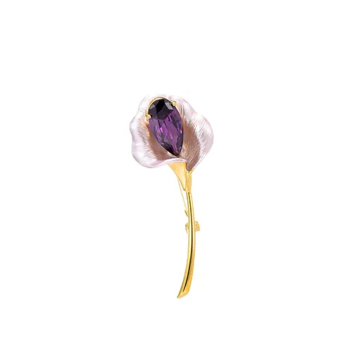 Cài Áo Nữ Kya Jewel Anthurium BR765 Màu Tím - Phụ kiện - Vua Hàng Hiệu