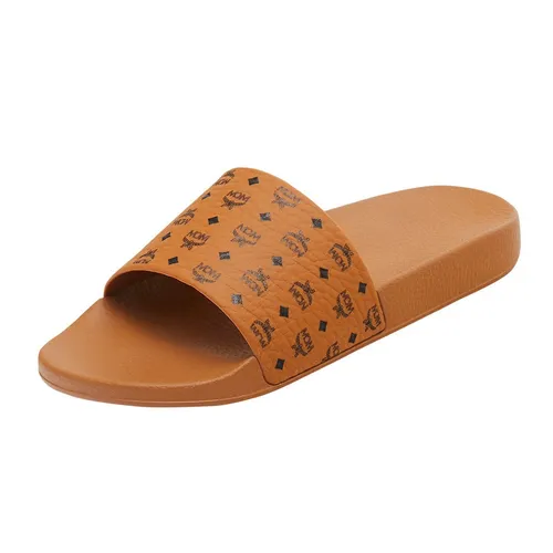 Dép MCM - Dép MCM Brown Monogram Pool Slides Màu Nâu Size 42 - Vua Hàng Hiệu