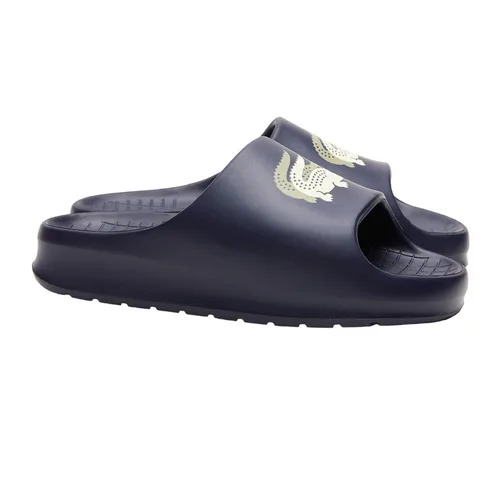 Dép Lacoste - Dép Nam Lacoste Serve Slide 2.0 Evo Slides 45CMA0005 J18 Màu Xanh Navy Size 43 - Vua Hàng Hiệu