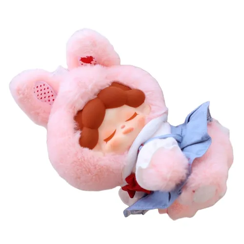 Phụ kiện Dodo Sugar - Móc Khóa Dodo Sugar Wendy Zoo School Bunny Màu Hồng - Vua Hàng Hiệu