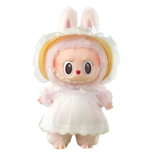 Đồ chơi mô hình Pop Mart - Búp Bê Pop Mart The Monsters Mokoko Fall Into Spring V2 Màu Hồng Trắng - Vua Hàng Hiệu