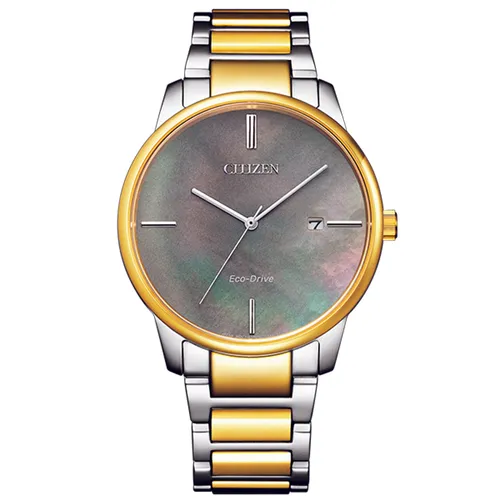 Đồng hồ - Đồng Hồ Citizen Eco-Drive BM7524-87Y Màu Demi (Vàng – Bạc) - Vua Hàng Hiệu