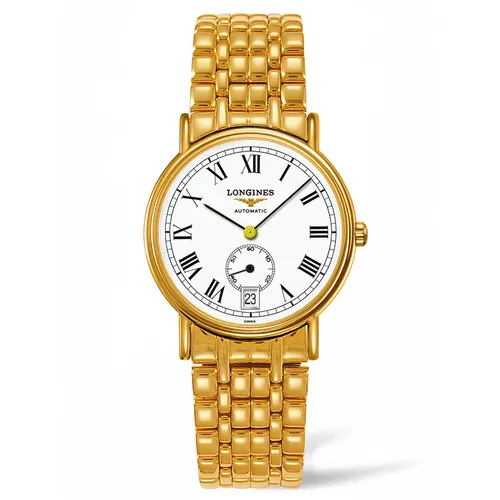 Đồng Hồ Longines Presence L4.804.2.11.8 Màu Vàng Gold