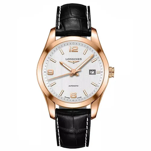 Đồng Hồ Nam Longines Conquest Solid Gold L2.785.8.76.3 Màu Đen Vàng - Đồng hồ - Vua Hàng Hiệu