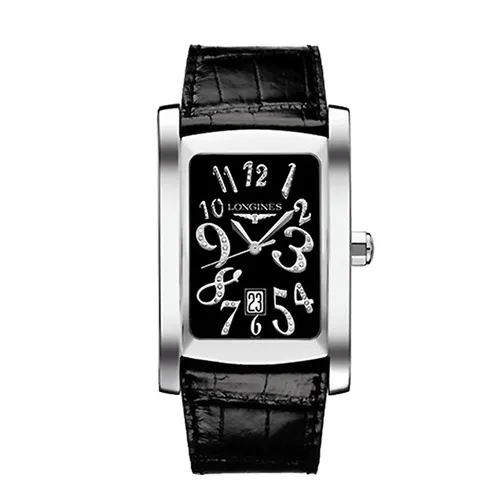 Đồng hồ - Đồng Hồ Nam Longines Dolce Vita Watch L5.686.4.57.2 Màu Đen - Vua Hàng Hiệu