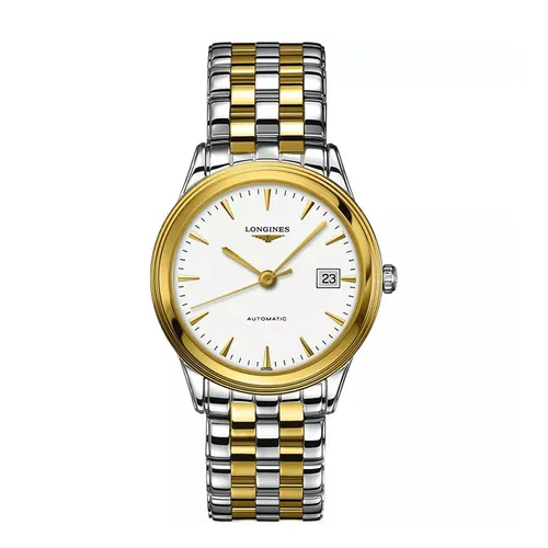Đồng hồ - Đồng Hồ Nam Longines Flagship Watch L4.974.3.22.7 Màu Vàng/Bạc - Vua Hàng Hiệu