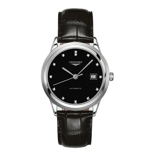 Longines - Đồng Hồ Nam Longines Flagship Watch L4.974.4.57.2 Màu Đen - Vua Hàng Hiệu