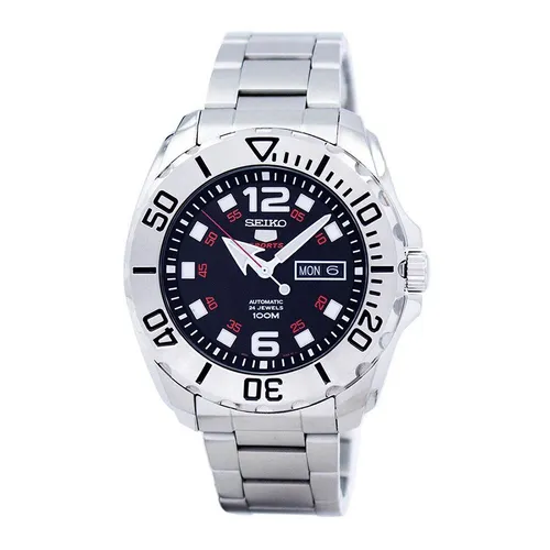 Đồng Hồ Nam Seiko 5 Sport SRPB33K1 Màu Bạc Đen