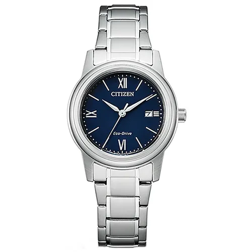 Citizen - Đồng Hồ Nữ Citizen Blue Dial Stainless Steel Ladies Watch FE1220-89L Màu Bạc Xanh - Vua Hàng Hiệu