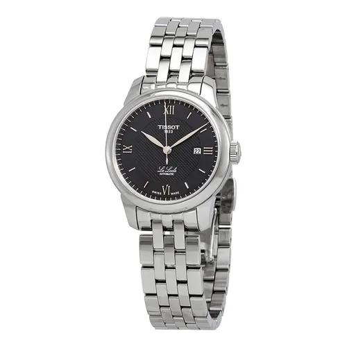 Đồng Hồ Nữ Tissot Le Locle Automatic Black Dial T006.207.11.058.00 Màu Bạc Đen