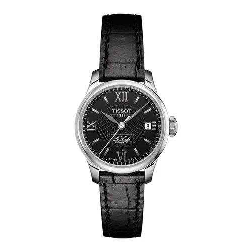 Đồng hồ - Đồng Hồ Nữ Tissot Le Locle Automatic Black Dial T41.1.123.57 Màu Đen Bạc - Vua Hàng Hiệu