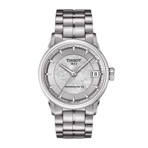 Đồng Hồ Nữ Tissot Luxury Automatic Ladies T086.207.11.031.10 Màu Bạc