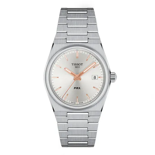 Đồng Hồ Unisex Tissot Quartz Silver Dial T1372101103100 Màu Bạc