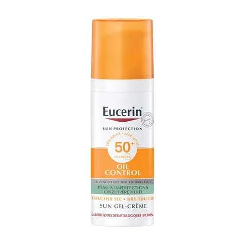 Kem Chống Nắng Eucerin Gel-Creme Oil Control Dry Touch SPF 50+ 50ml - Kem chống nắng - Vua Hàng Hiệu