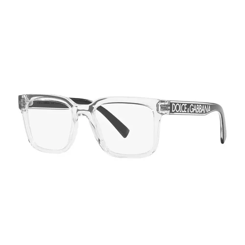 Kính Mắt Cận Dolce & Gabbana D&G Eyeglasses DG5101 3133 50 Màu Trắng Trong/Đen - Kính mắt - Vua Hàng Hiệu
