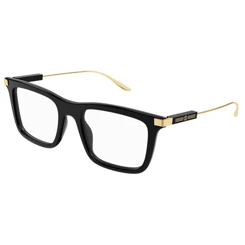 Kính Mắt Cận Nam Gucci GG1438O-001 Màu Đen Vàng Size 53