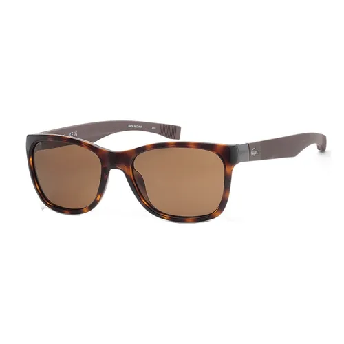 Lacoste - Kính Mát Lacoste Brown Rectangular Sunglasses L662SP 214 54 Màu Nâu - Vua Hàng Hiệu