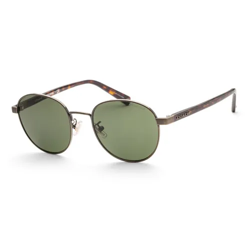 Kính mắt Coach - Kính Mát Nam Coach Fashion Men's Sunglasses HC7131-933371-50 Màu Xanh Green - Vua Hàng Hiệu
