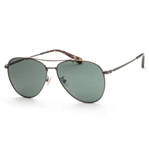 Kính mắt Coach Nam - Kính Mát Nam Coach Pilot Sunglasses HC7136-933371 Màu Xanh - Vua Hàng Hiệu